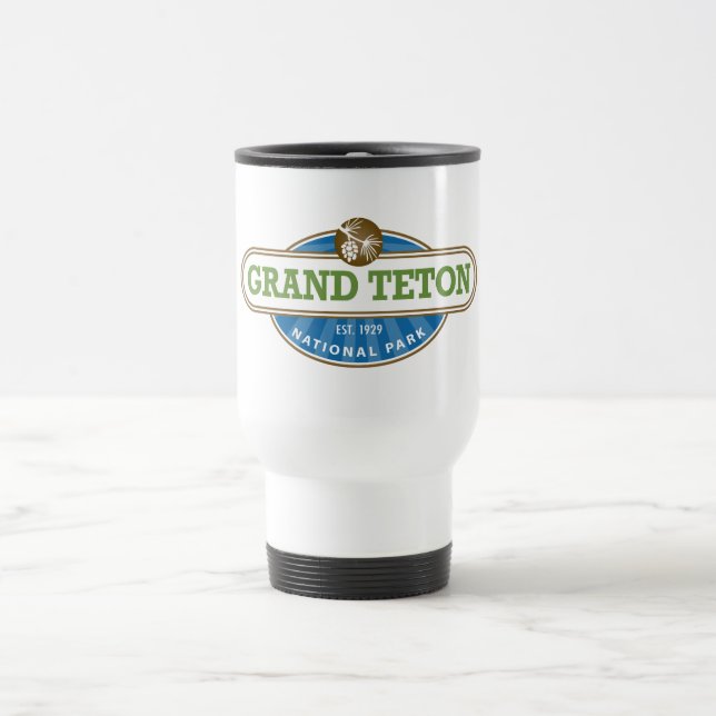 Grand Teton National Park Travel Mug (Center)