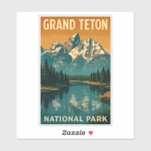 Grand Teton National Park Vintage Badge