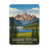 Grand Teton National Park Vintage
