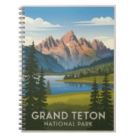 Grand Teton National Park Vintage