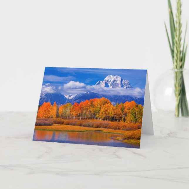 Grand Teton National Park | Wyoming Card (Front)