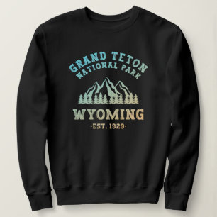 Grand Teton National Park Wyoming Gradient Sweatshirt