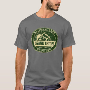 Grand Teton National Park Wyoming Hike Outdoors T-Shirt