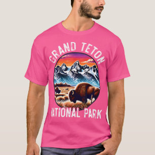 Grand Teton National Park Wyoming Hiking Adventure T-Shirt
