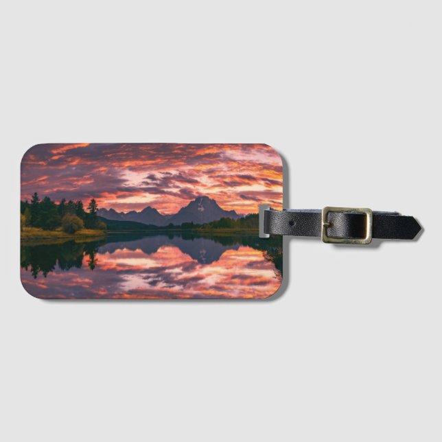 Grand Teton National Park, Wyoming Luggage Tag (Front Horizontal)