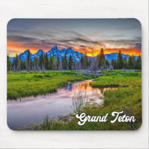 Grand Teton National Park, Wyoming Mouse Mat