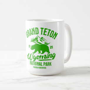 Grand Teton National Park Wyoming Outdoor Nature Coffee Mug