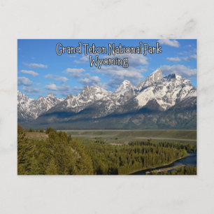 Grand Teton National Park Wyoming Postcard