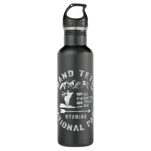 Grand Teton National Park Wyoming Souvenir  710 Ml Water Bottle