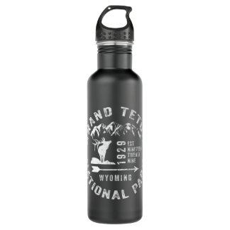 Grand Teton National Park Wyoming Souvenir 710 Ml Water Bottle
