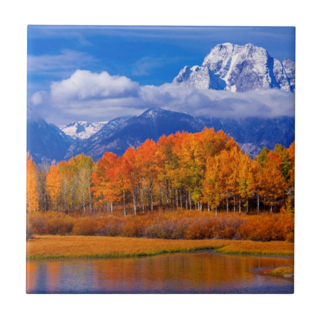 Grand Teton National Park | Wyoming Tile (Front)