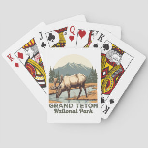 Grand Teton National Park Wyoming Travel Playing Cards