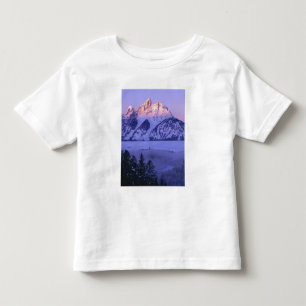 GRAND TETON NATIONAL PARK, WYOMING. USA. Fog & Toddler T-Shirt