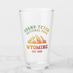Grand Teton National Park Wyoming USA Gradient  Glass
