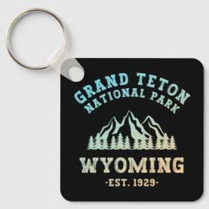 Grand Teton National Park Wyoming USA Key Ring