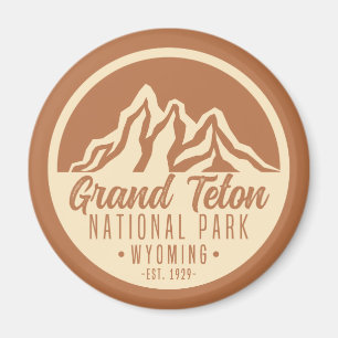Grand Teton National Park Wyoming USA Magnet