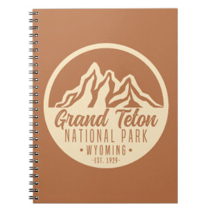 Grand Teton National Park Wyoming USA Notebook