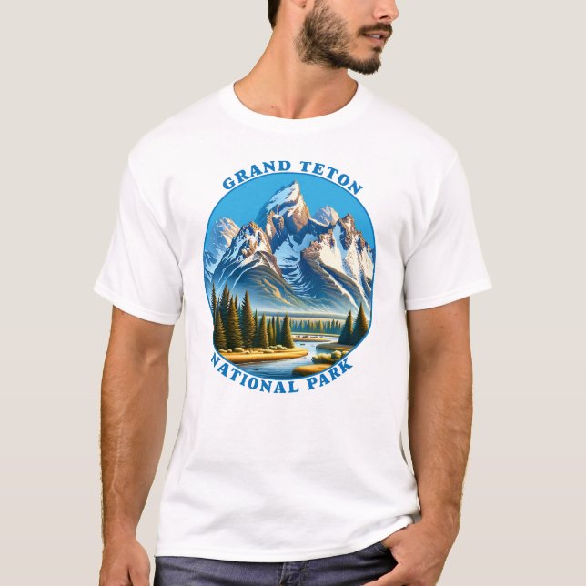 Grand Teton National Park, Wyoming, USA T-Shirt (Front)