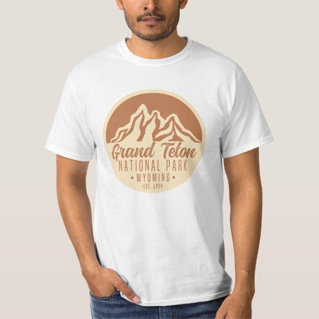 Grand Teton National Park Wyoming USA  T-Shirt (Front)