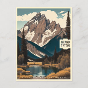 Grand Teton National Postcard