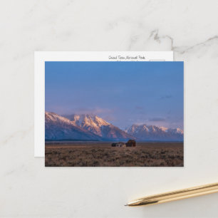 Grand Teton Open Lands Postcard