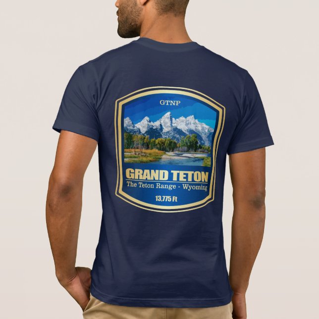 Grand Teton (PF) T-Shirt (Back)