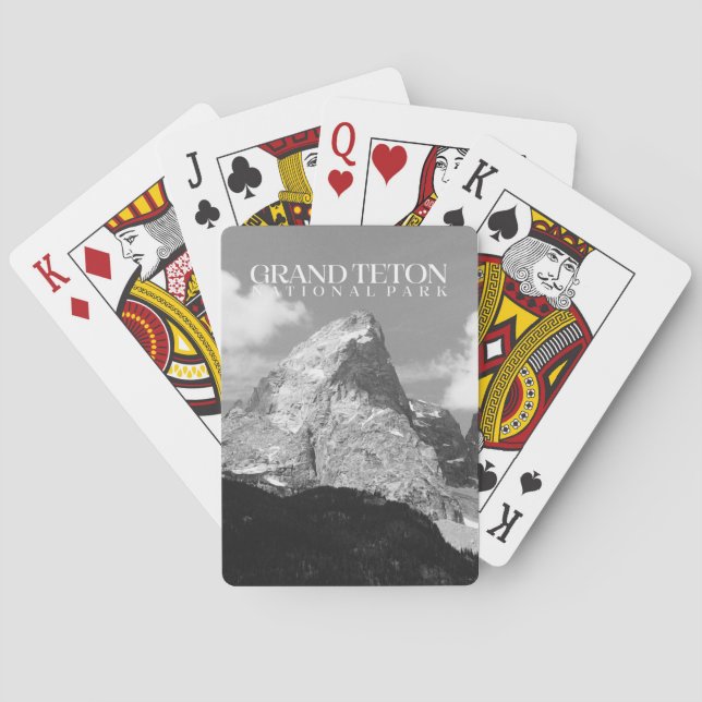 Grand Teton Playing Cards, National Park Deck Playing Cards (Back)