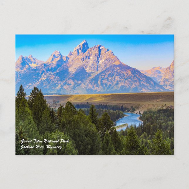 Grand Teton Postcard (Front)