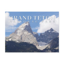 Grand Teton Postcard, National Park Card