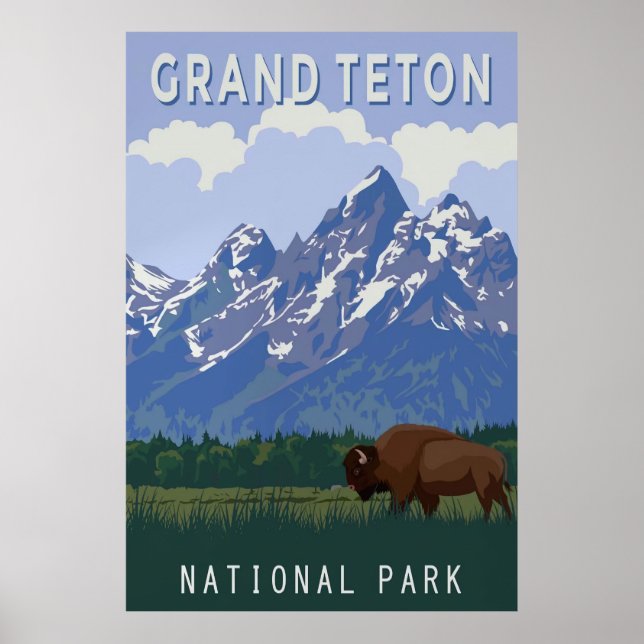 Grand Teton Poster (Front)