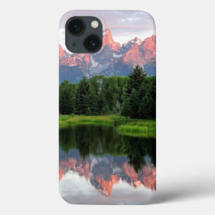 Grand Teton Reflections Over the Beaver Pond iPhone 13 Case