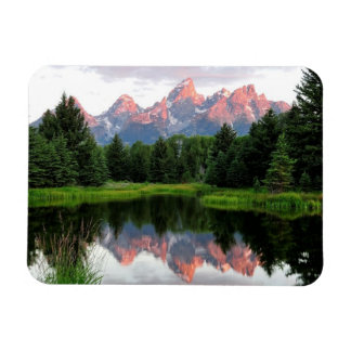Grand Teton Reflections Over the Beaver Pond Magnet