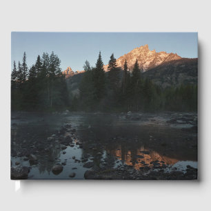 Grand Teton Sunrise at Cottonwood Creek Guest Book
