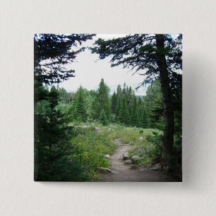 Grand Teton Trail 15 Cm Square Badge