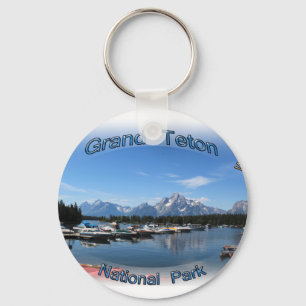 Grand Teton, US, wyoming national park Key Ring