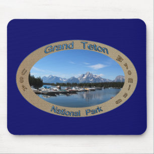 Grand Teton, US, wyoming national park Mouse Mat