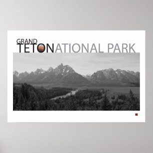 Grand Teton-View-Poster Poster