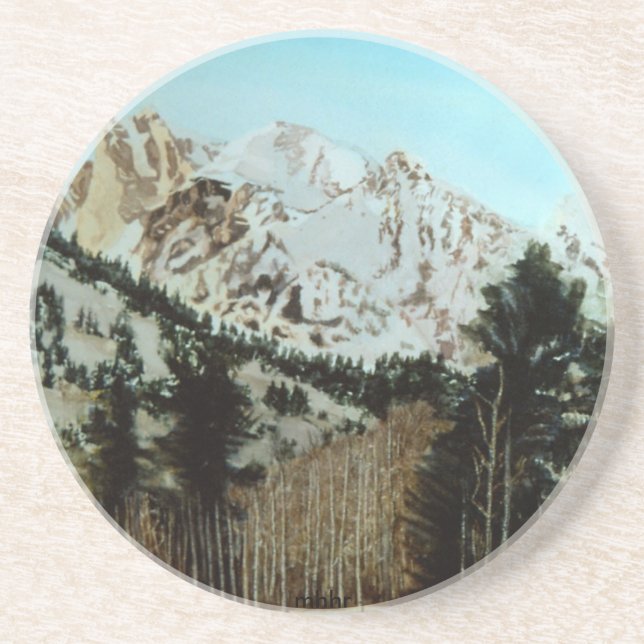 Grand Tetons Coaster (Front)