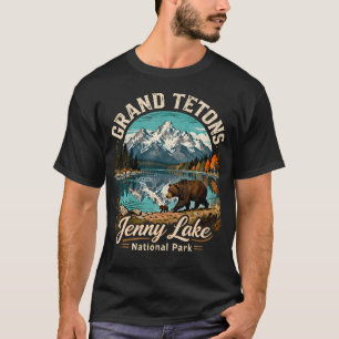 Grand Tetons Jenny Lake National Park Nature T-Shirt