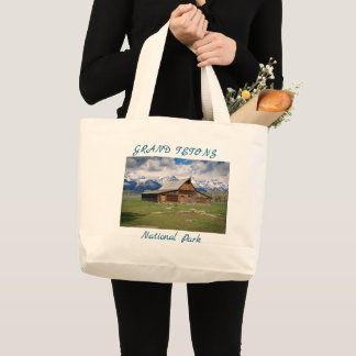 Grand Tetons Large Tote Bag