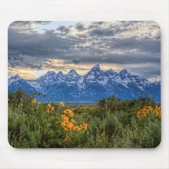 Grand Tetons Mouse Mat (Front)