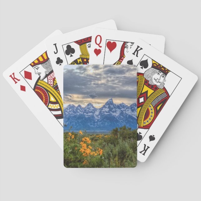 Grand Tetons Playing Cards (Back)