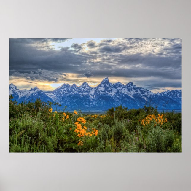 Grand Tetons Poster (Front)