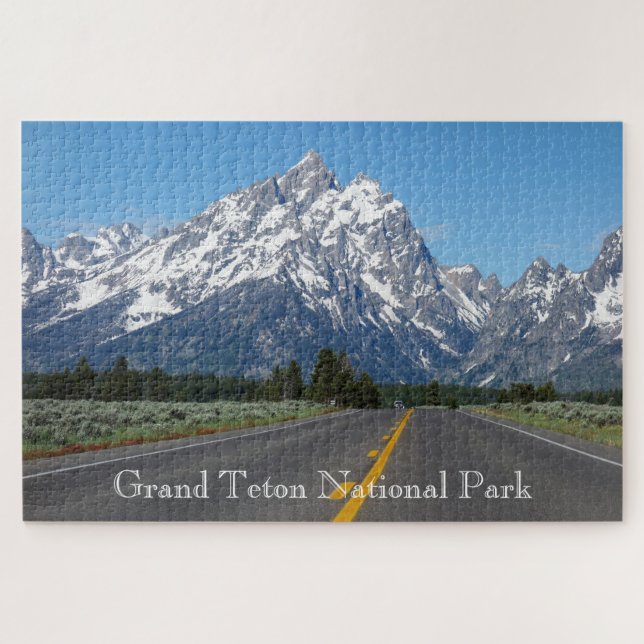 Grand Tetons Puzzle (Horizontal)