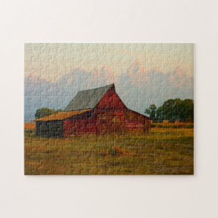 Grand Tetons Wyoming . Jigsaw Puzzle