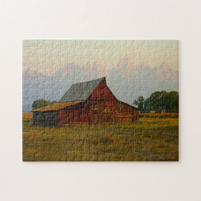 Grand Tetons Wyoming . Jigsaw Puzzle (Horizontal)
