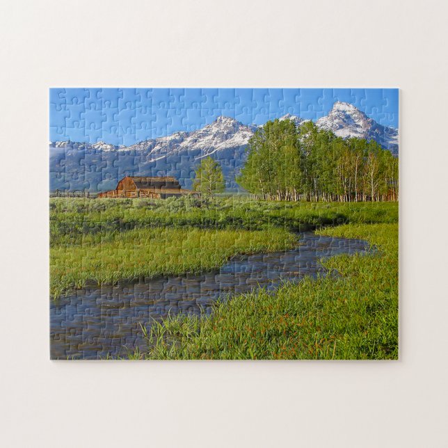 Grand Tetons Wyoming . Jigsaw Puzzle (Horizontal)