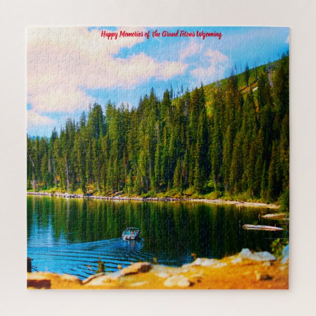 Grand Tetons Wyoming . Jigsaw Puzzle (Vertical)