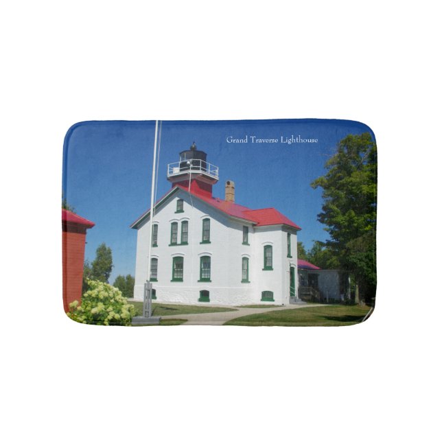 Grand Traverse Lighthouse bathmat (Front)