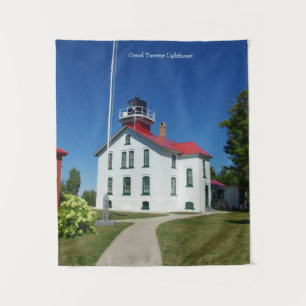 Grand Traverse Lighthouse tapestry